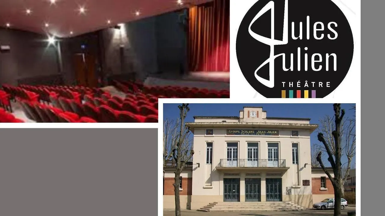 טולוז Studio Renove - Proche Hopital, Universite & Gare St-Agne - Tv & Wifi Hd דירה
